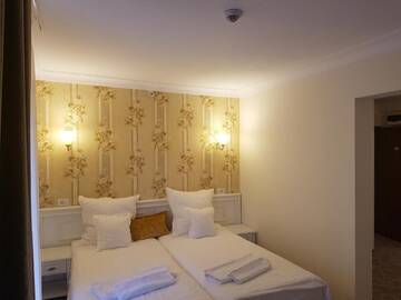 Фото номера Семейный суперлюкс с балконом Отель Grand Hotel Minerva Resort &amp; SPA г. Бэиле-Еркулане 5