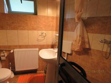 Фото номера Стандартный двухместный номер с 1 кроватью Гостевой дом Cazare Casa Sandra г. Бэиле-Еркулане 14