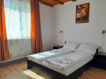 Фото номера Стандартный двухместный номер с 1 кроватью Отель Pensiunea Casa Ecologica г. Бэиле-Еркулане 5