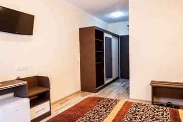Фото номера Двухместный номер с 1 кроватью и террасой Отель Hotel Holiday Maria г. Бэиле-Еркулане 3
